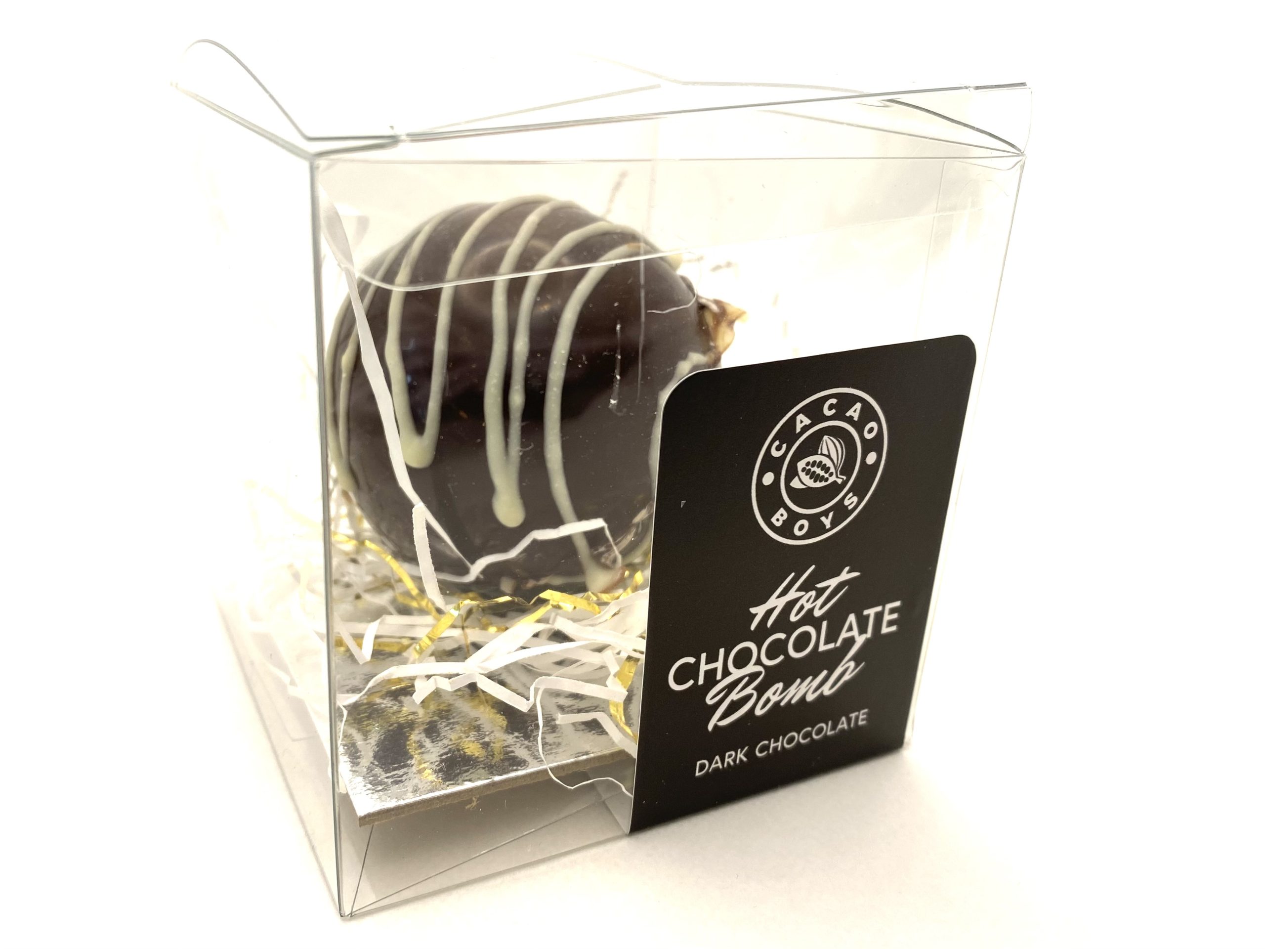Hot Chocolate Bomb in Dark Chocolate (single serving)
