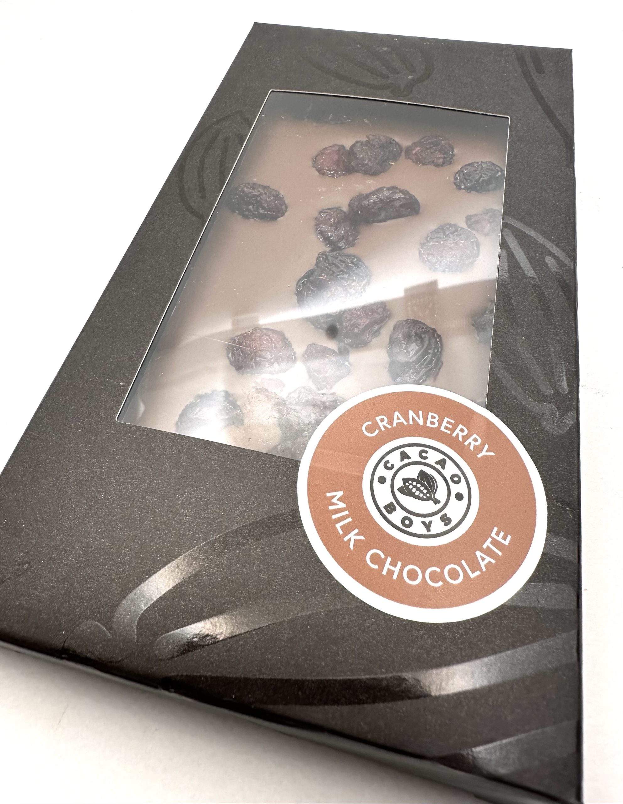 Chocolate Bar 100g - Cranberry (Milk)