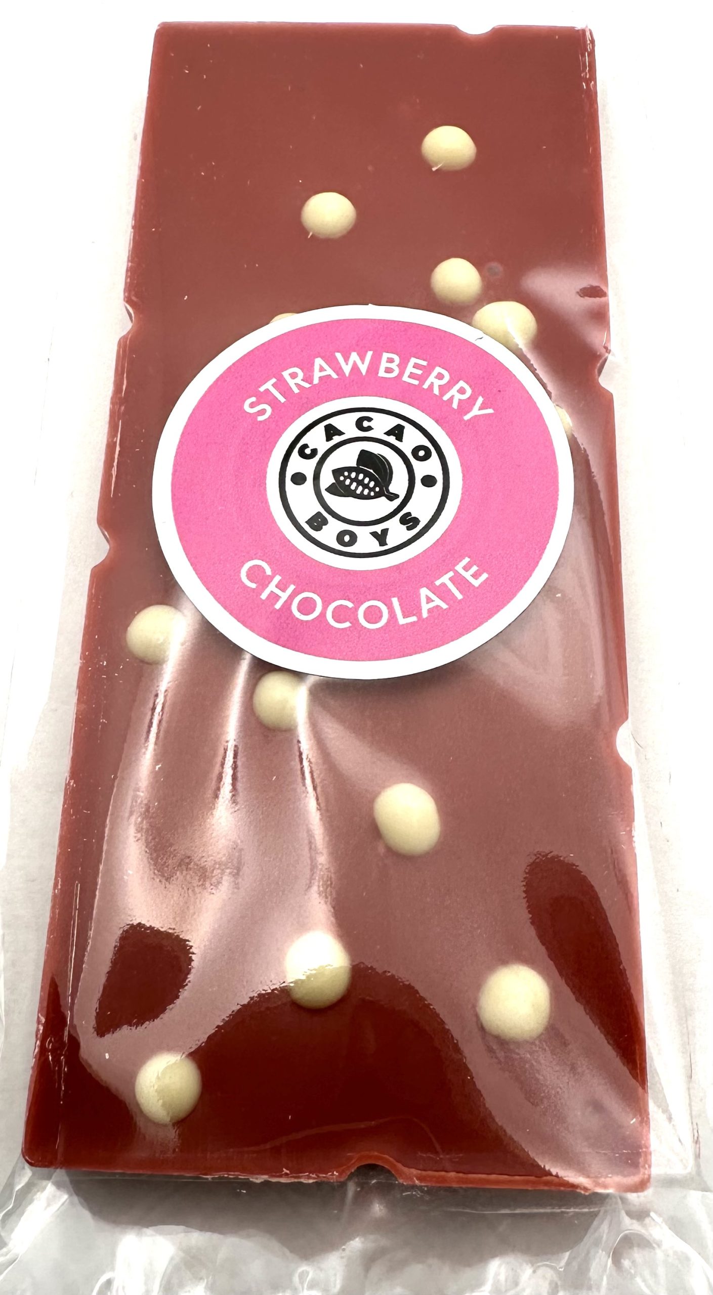 Chocolate Bar 45g - Strawberry Chocolate