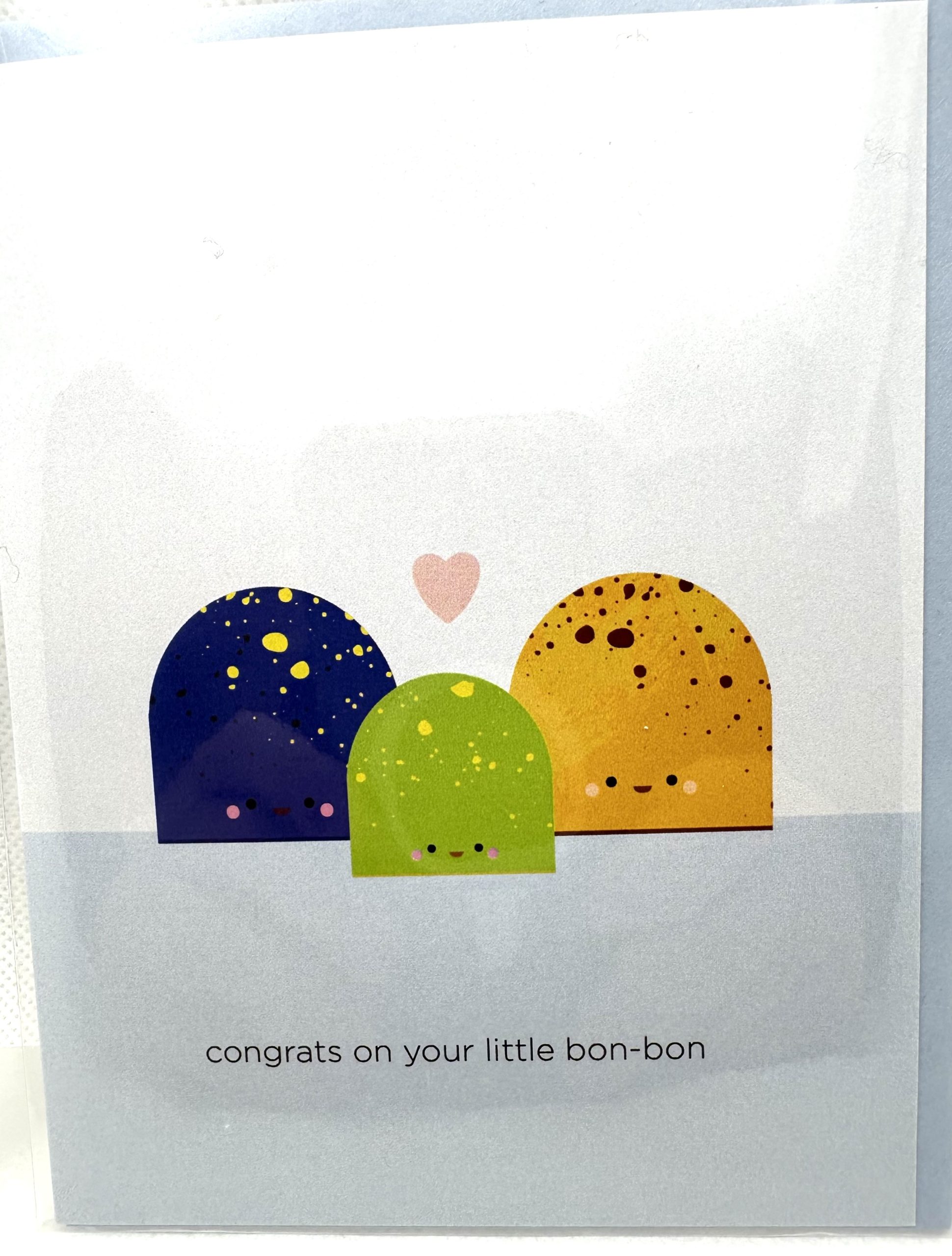 Greeting Cards by Paper Hearts - Bonbon Baby Card