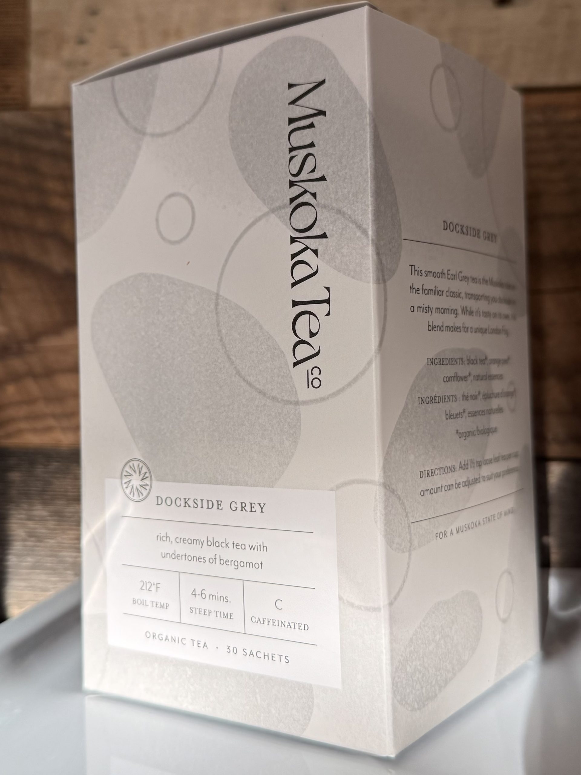 Muskoka Tea Company - Dockside Grey (30 sachet gift box)