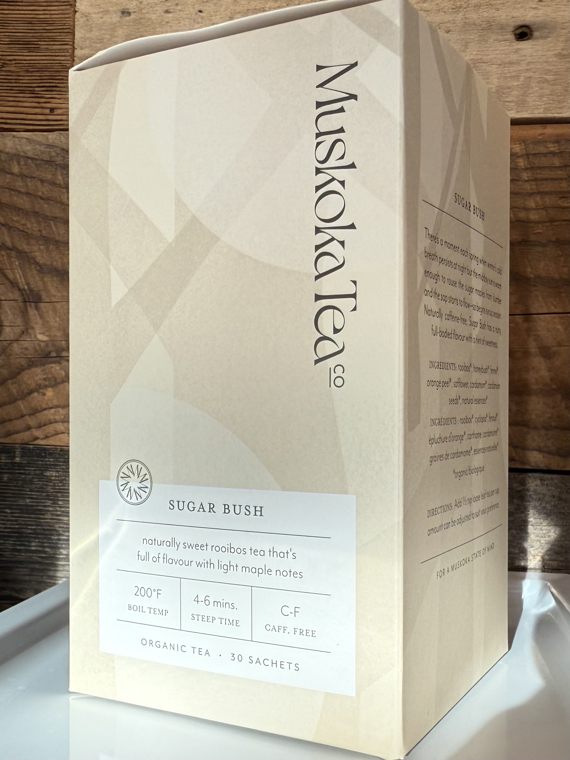 Muskoka Tea Company - Sugar Bush (30 sachet gift box)