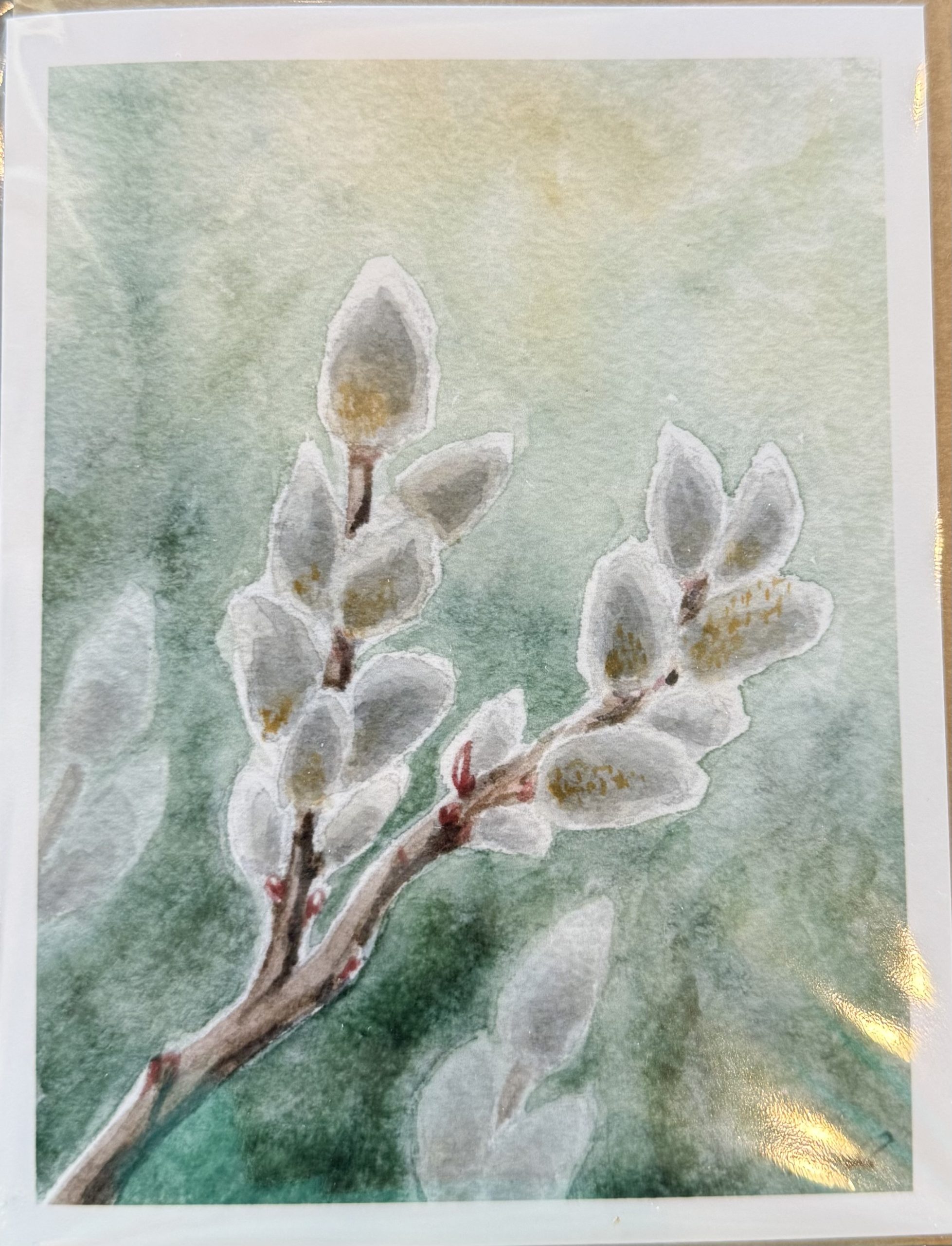 Greeting Cards by Melissa Van Dam - She'll Never Be A Cat