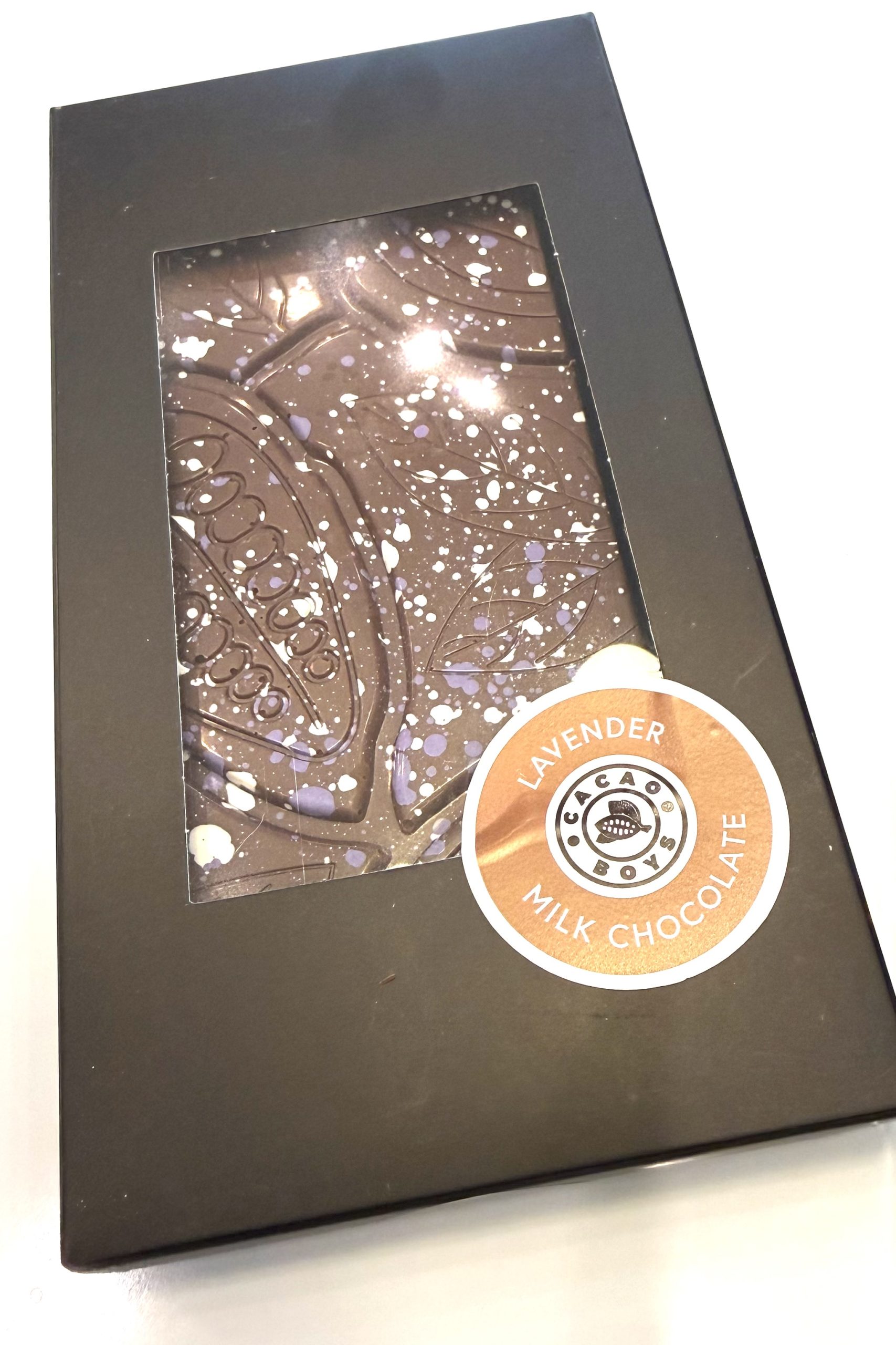 Chocolate Bar 100g - Lavender Milk Chocolate