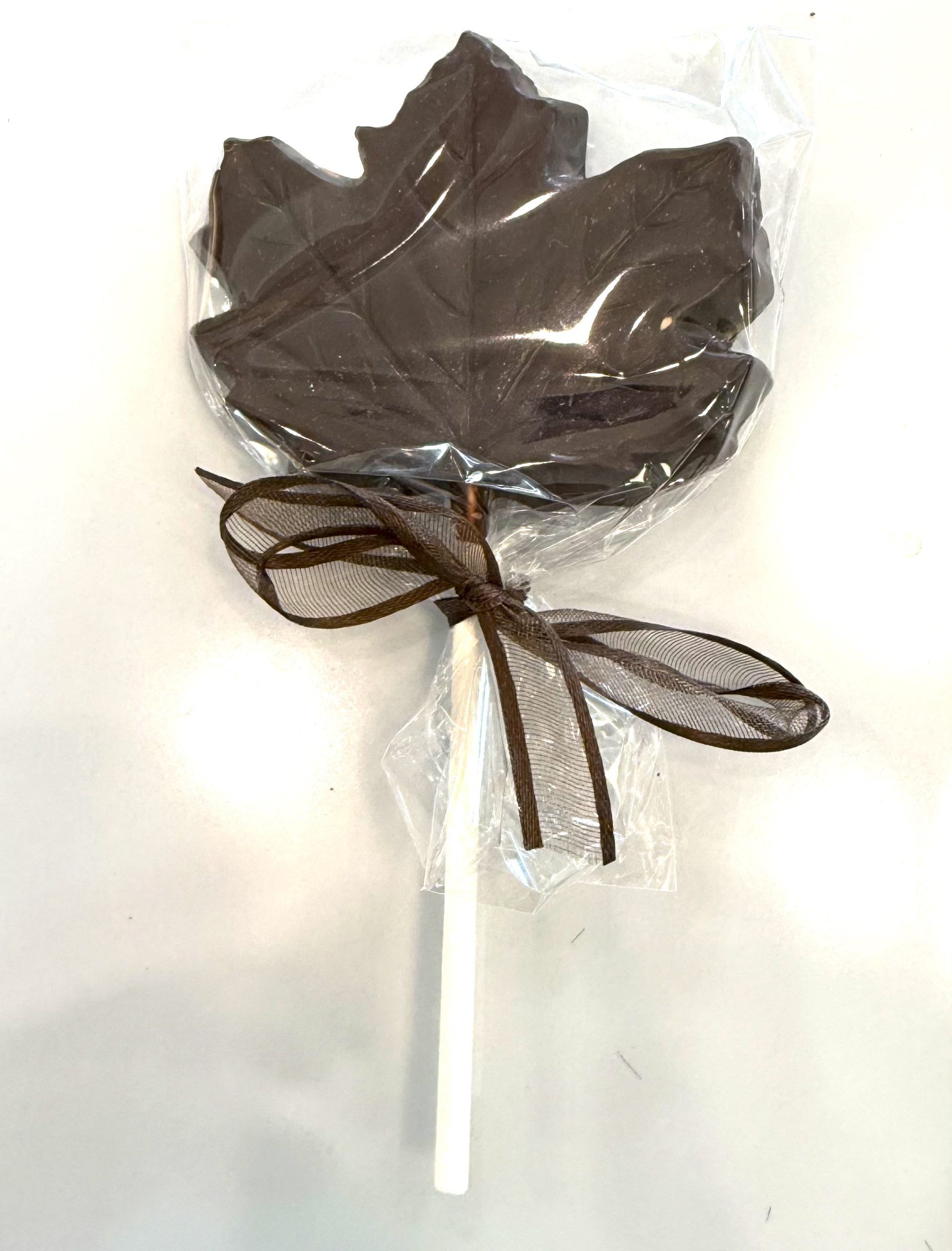 Maple Leaf Lollipop - Dark Chocolate 55% 35g